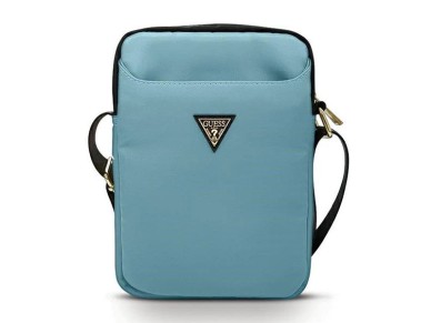 Guess Bag GUTB10NTMLLB 10" blue/blue Nylon Triangle Logo Guess Bag GUTB10NTMLLB 10" blue/blue Nylon Triangle Logo