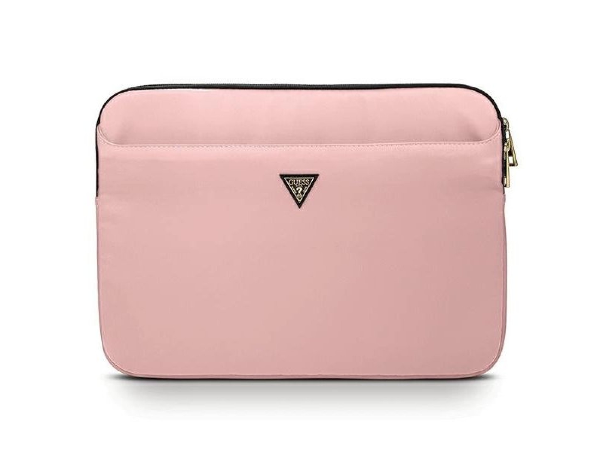 Capa Guess de nylon com logo triangular para laptop de 13
