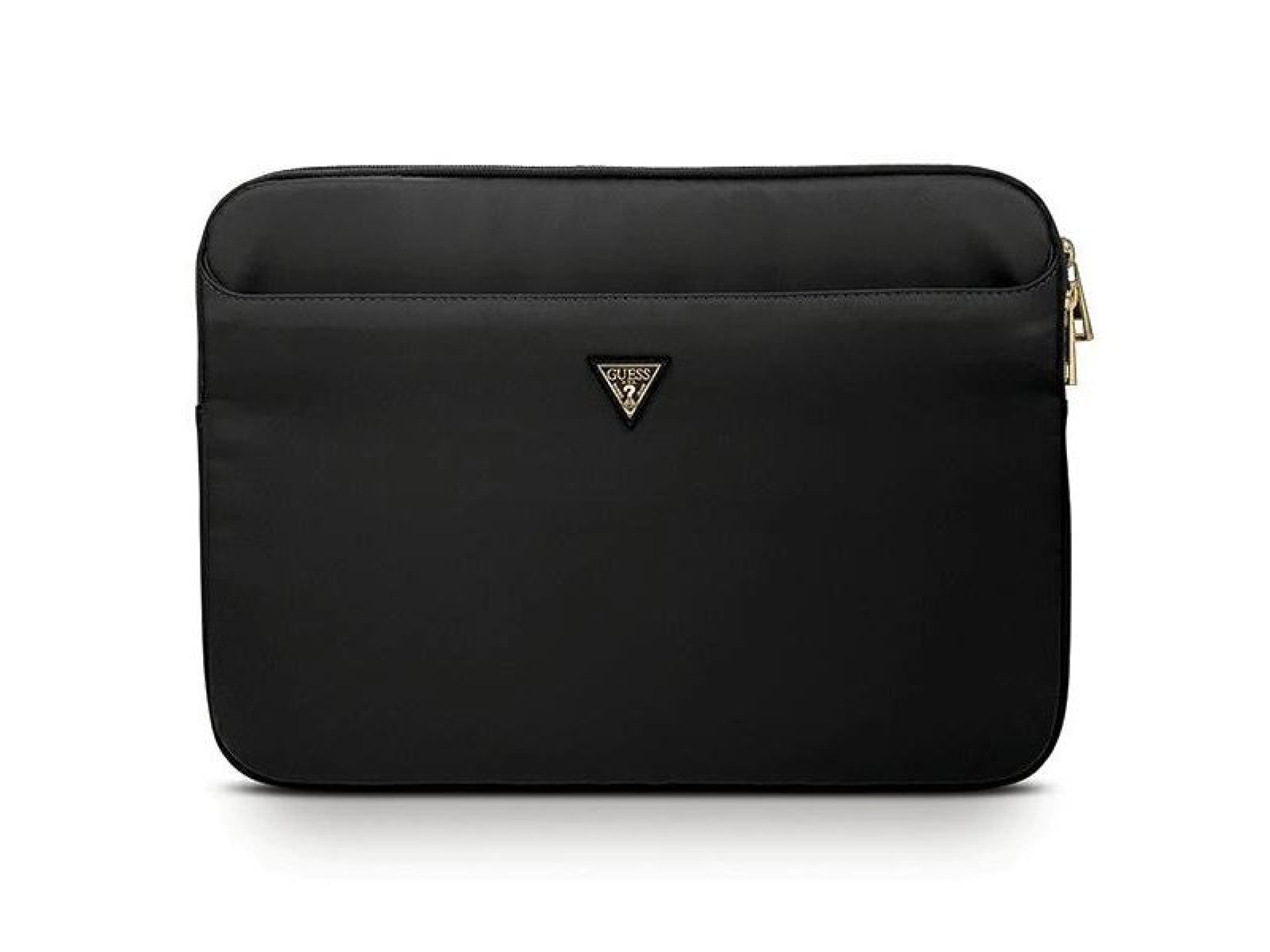 Capa Guess de nylon com logotipo triangular para laptop de 13