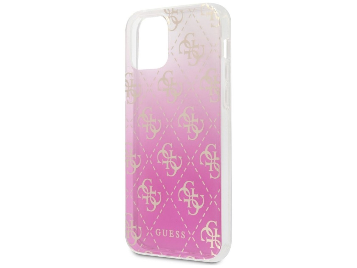 Guess GUHCP12SPCU4GGPI iPhone 12 mini 5.4" pink/pink hardcase 4G Gradient