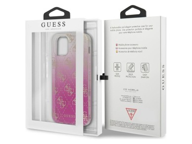 Guess GUHCP12SPCU4GGPI iPhone 12 mini 5.4" pink/pink hardcase 4G Gradient Guess GUHCP12SPCU4GGPI iPhone 12 mini 5.4" pink/pink hardcase 4G Gradient