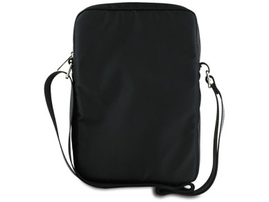 Guess Bag GUTB10NTMLBK 10" black/black Nylon Triangle Logo Guess Bag GUTB10NTMLBK 10" black/black Nylon Triangle Logo