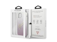Guess GUHCP12SPCUGLSPI iPhone 12 mini 5.4" pink/pink hardcase Glitter Gradient Script Guess GUHCP12SPCUGLSPI iPhone 12 mini 5.4" pink/pink hardcase Glitter Gradient Script