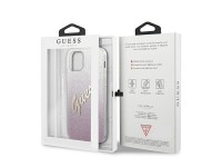 Guess GUHCP12MPCUGLSPI iPhone 12/12 Pro 6.1" pink/pink hardcase Glitter Gradient Script Guess GUHCP12MPCUGLSPI iPhone 12/12 Pro 6.1" pink/pink hardcase Glitter Gradient Script