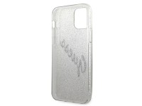 Capa rígida dourada/dourada com glitter e efeito degradê. Guess GUHCP12SPCUGLSGO para iPhone 12 mini Capa rígida dourada/dourada com glitter e efeito degradê. Guess GUHCP12SPCUGLSGO para iPhone 12 mini