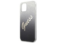 Capa rígida preta com glitter degradê e escrita "GUHCP12SPCUGLSBK" para iPhone 12 mini de 5,4". Capa rígida preta com glitter degradê e escrita "GUHCP12SPCUGLSBK" para iPhone 12 mini de 5,4".