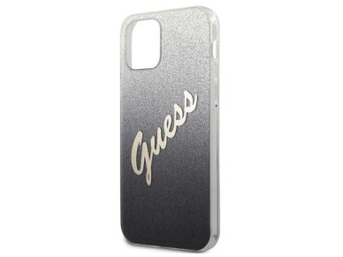 Guess GUHCP12SPCUGLSBK iPhone 12 mini 5.4" black/black hardcase Glitter Gradient Script Guess GUHCP12SPCUGLSBK iPhone 12 mini 5.4" black/black hardcase Glitter Gradient Script
