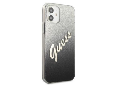 Guess GUHCP12SPCUGLSBK iPhone 12 mini 5.4" black/black hardcase Glitter Gradient Script Guess GUHCP12SPCUGLSBK iPhone 12 mini 5.4" black/black hardcase Glitter Gradient Script