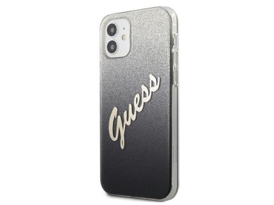 Guess GUHCP12SPCUGLSBK iPhone 12 mini 5.4" black/black hardcase Glitter Gradient Script Guess GUHCP12SPCUGLSBK iPhone 12 mini 5.4" black/black hardcase Glitter Gradient Script
