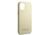 Guess GUHCP12SIGLGO iPhone 12 mini 5.4" gold/gold hardcase Iridescent Guess GUHCP12SIGLGO iPhone 12 mini 5.4" gold/gold hardcase Iridescent