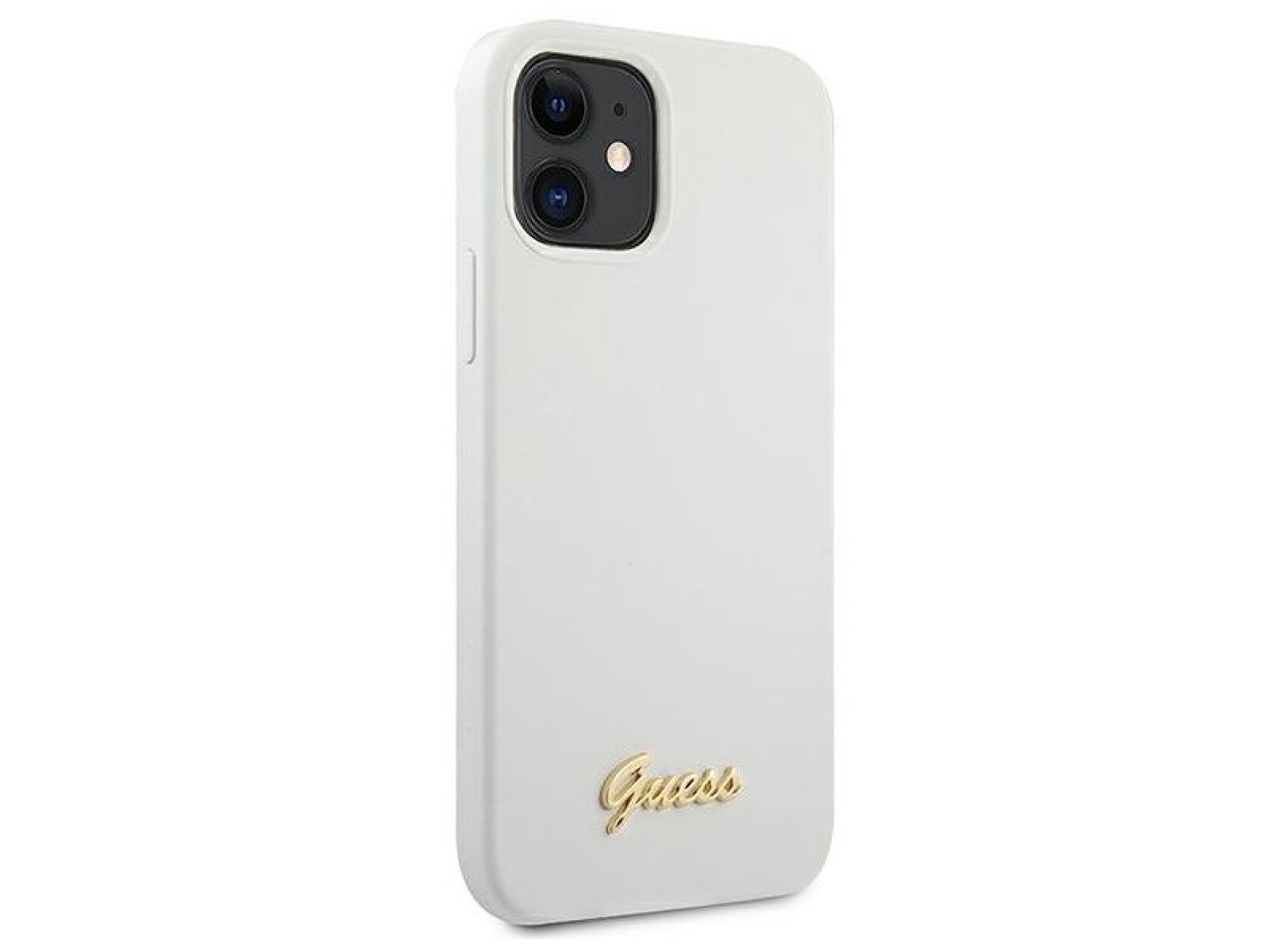 Funda rígida Guess GUHCP12SLSLMGWH para iPhone 12 mini de 5,4