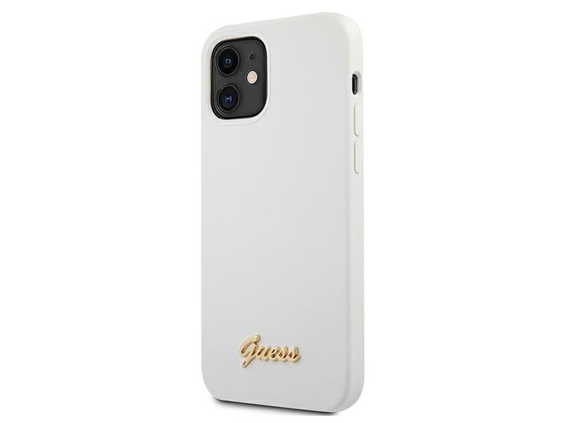 Funda rígida Guess GUHCP12SLSLMGWH para iPhone 12 mini de 5,4