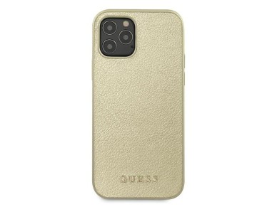 Guess GUHCP12LIGLGO iPhone 12 Pro Max 6.7" gold/gold hardcase Iridescent Guess GUHCP12LIGLGO iPhone 12 Pro Max 6.7" gold/gold hardcase Iridescent