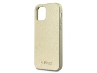 Capa rígida dourada/dourada iridescente Guess GUHCP12LIGLGO para iPhone 12 Pro Max 6.7" Capa rígida dourada/dourada iridescente Guess GUHCP12LIGLGO para iPhone 12 Pro Max 6.7"