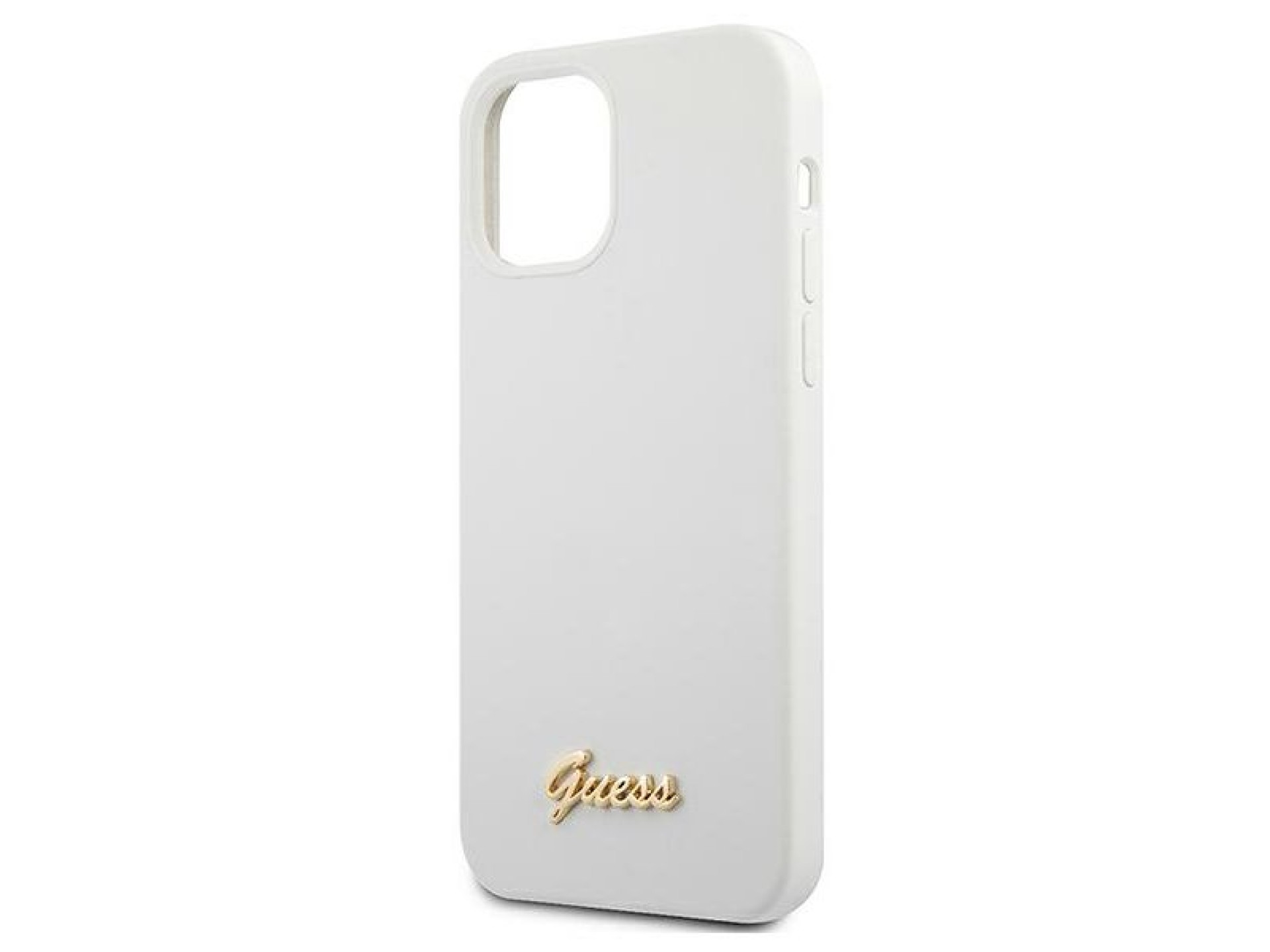 Funda rígida Guess GUHCP12SLSLMGWH para iPhone 12 mini de 5,4