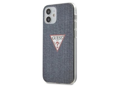 Guess GUHCP12SPCUJULDB iPhone 12 mini 5.4" navy/dark blue hardcase Jeans Collection Guess GUHCP12SPCUJULDB iPhone 12 mini 5.4" navy/dark blue hardcase Jeans Collection