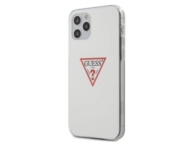 Guess GUHCP12MPCUCTLWH iPhone 12/12 Pro 6.1" white/white hardcase Triangle Collection Guess GUHCP12MPCUCTLWH iPhone 12/12 Pro 6.1" white/white hardcase Triangle Collection