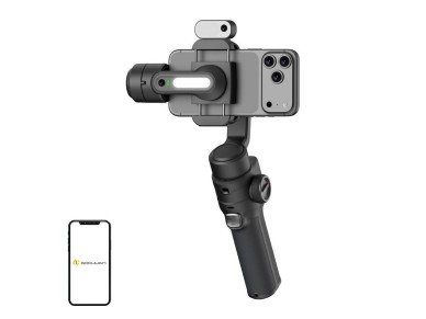 Gimbal AOCHUAN S3 com sensor de IA (preto)