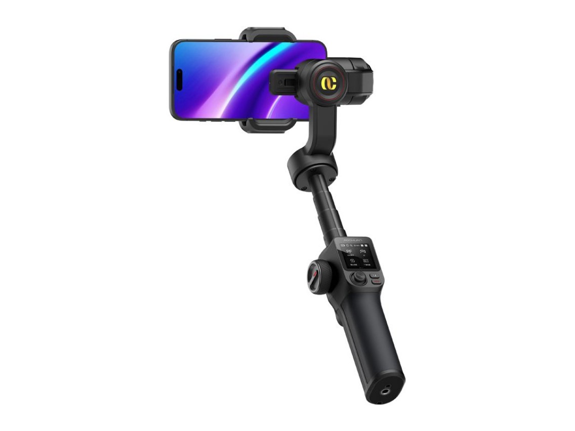 Gimbal AOCHUAN S3 com sensor de IA (preto)