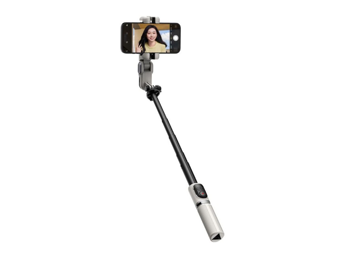Estabilizador AOCHUAN M1 Pro con iluminación RGB (blanco)