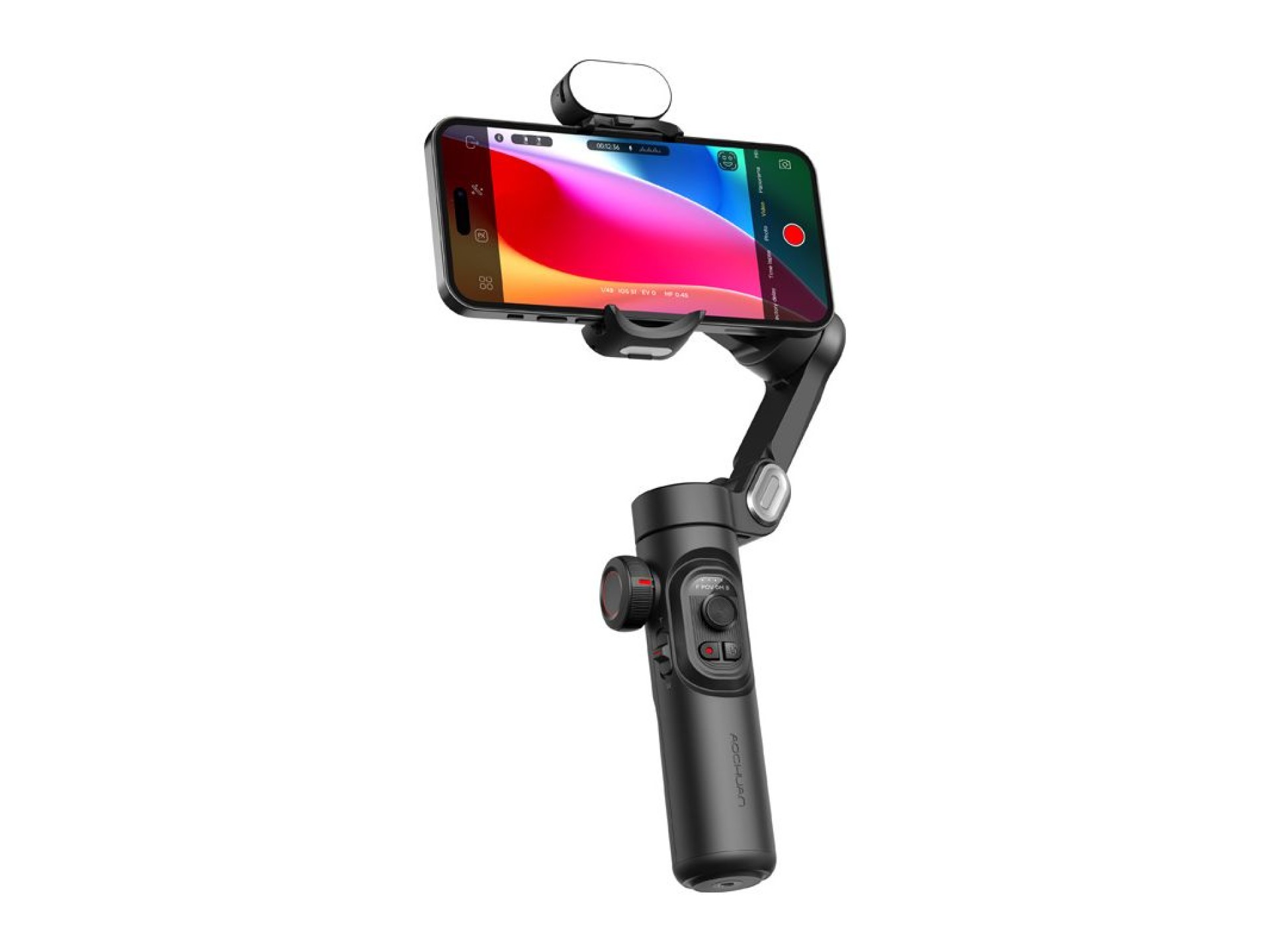 Gimbal AOCHUAN XE com iluminação RGB (preto)