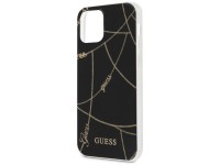 Guess GUHCP12SPCUCHBK iPhone 12 mini 5.4" black/black hardcase Gold Chain Collection Guess GUHCP12SPCUCHBK iPhone 12 mini 5.4" black/black hardcase Gold Chain Collection