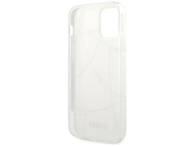 Funda rígida Guess GUHCP12SPCUCHWH para iPhone 12 mini de 5,4" en blanco/blanco, colección Gold Chai Funda rígida Guess GUHCP12SPCUCHWH para iPhone 12 mini de 5,4" en blanco/blanco, colección Gold Chai