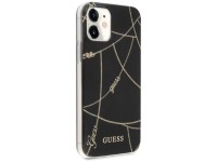 Guess GUHCP12SPCUCHBK iPhone 12 mini 5.4" black/black hardcase Gold Chain Collection Guess GUHCP12SPCUCHBK iPhone 12 mini 5.4" black/black hardcase Gold Chain Collection