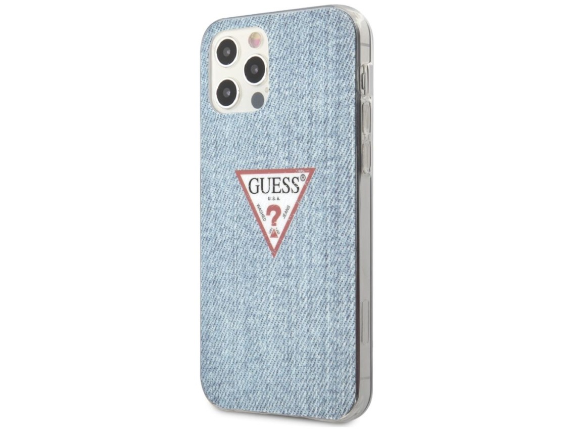 Guess GUHCP12LPCUJULLB iPhone 12 Pro Max 6.7" blue/light blue hardcase Jeans Collection