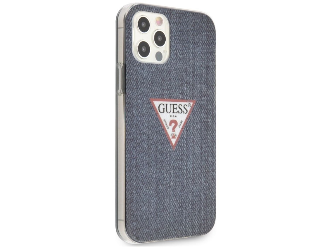 Guess GUHCP12LPCUJULDB iPhone 12 Pro Max 6.7" navy/dark blue hardcase Jeans Collection