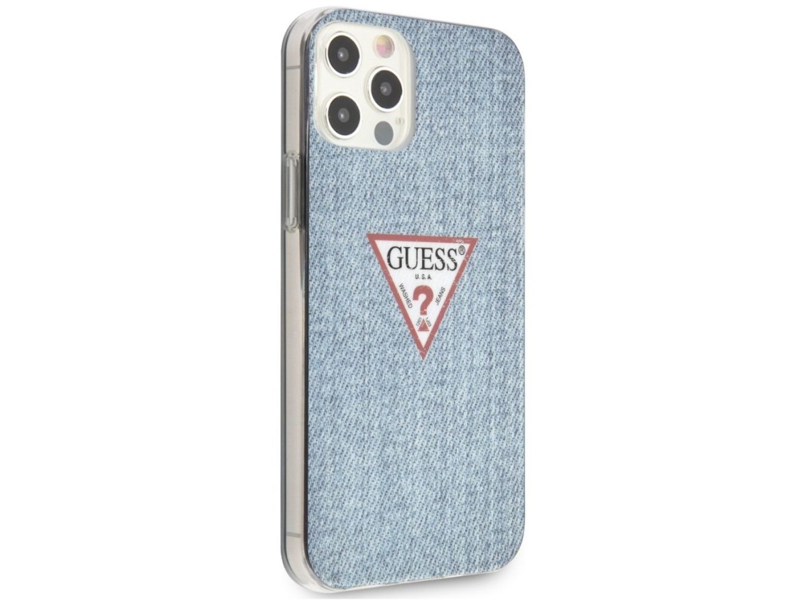 Guess GUHCP12LPCUJULLB iPhone 12 Pro Max 6.7" blue/light blue hardcase Jeans Collection