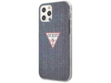 Guess GUHCP12LPCUJULDB iPhone 12 Pro Max 6.7" navy/dark blue hardcase Jeans Collection Guess GUHCP12LPCUJULDB iPhone 12 Pro Max 6.7" navy/dark blue hardcase Jeans Collection