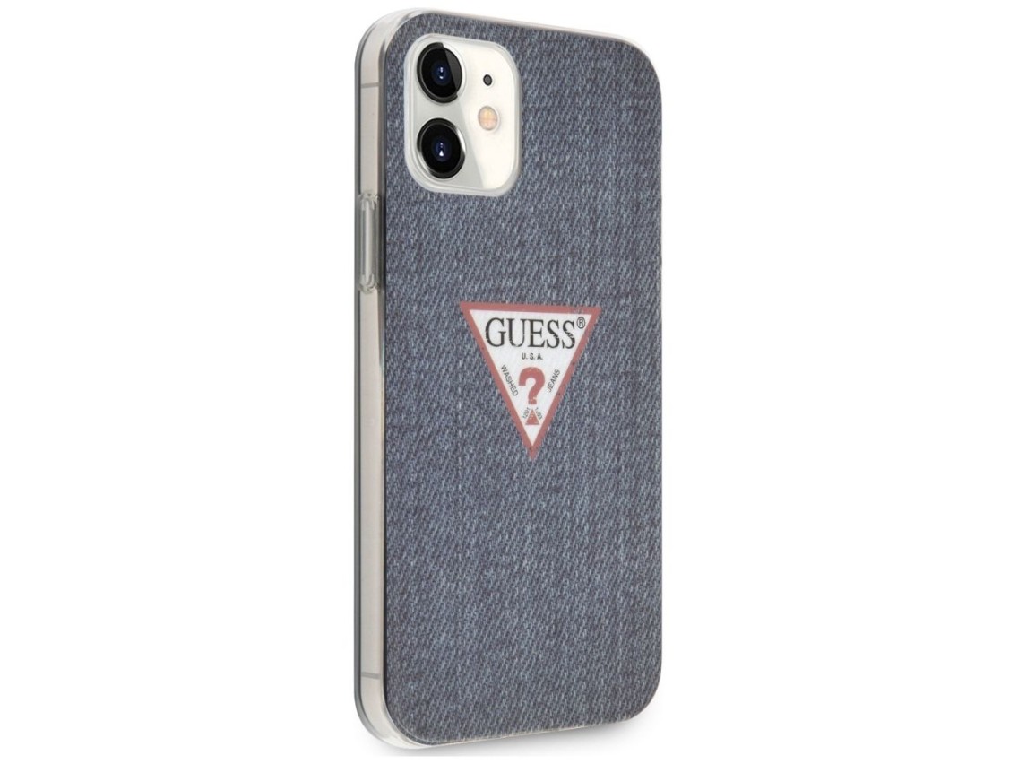 Guess GUHCP12SPCUJULDB iPhone 12 mini 5.4" navy/dark blue hardcase Jeans Collection