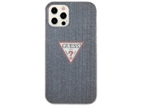 Guess GUHCP12LPCUJULDB iPhone 12 Pro Max 6.7" navy/dark blue hardcase Jeans Collection Guess GUHCP12LPCUJULDB iPhone 12 Pro Max 6.7" navy/dark blue hardcase Jeans Collection