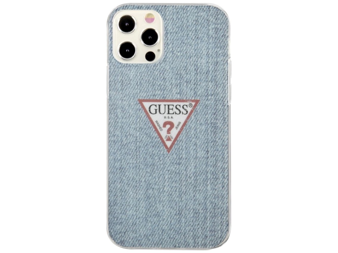 Guess GUHCP12LPCUJULLB iPhone 12 Pro Max 6.7" blue/light blue hardcase Jeans Collection