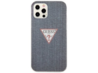 Guess GUHCP12LPCUJULDB iPhone 12 Pro Max 6.7" navy/dark blue hardcase Jeans Collection Guess GUHCP12LPCUJULDB iPhone 12 Pro Max 6.7" navy/dark blue hardcase Jeans Collection
