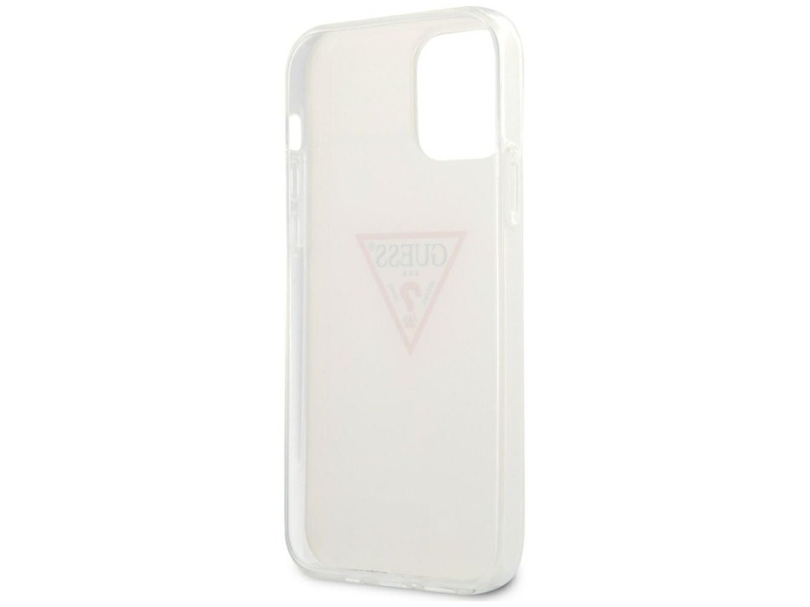 Guess GUHCP12MPCUCTLWH iPhone 12/12 Pro 6.1" white/white hardcase Triangle Collection