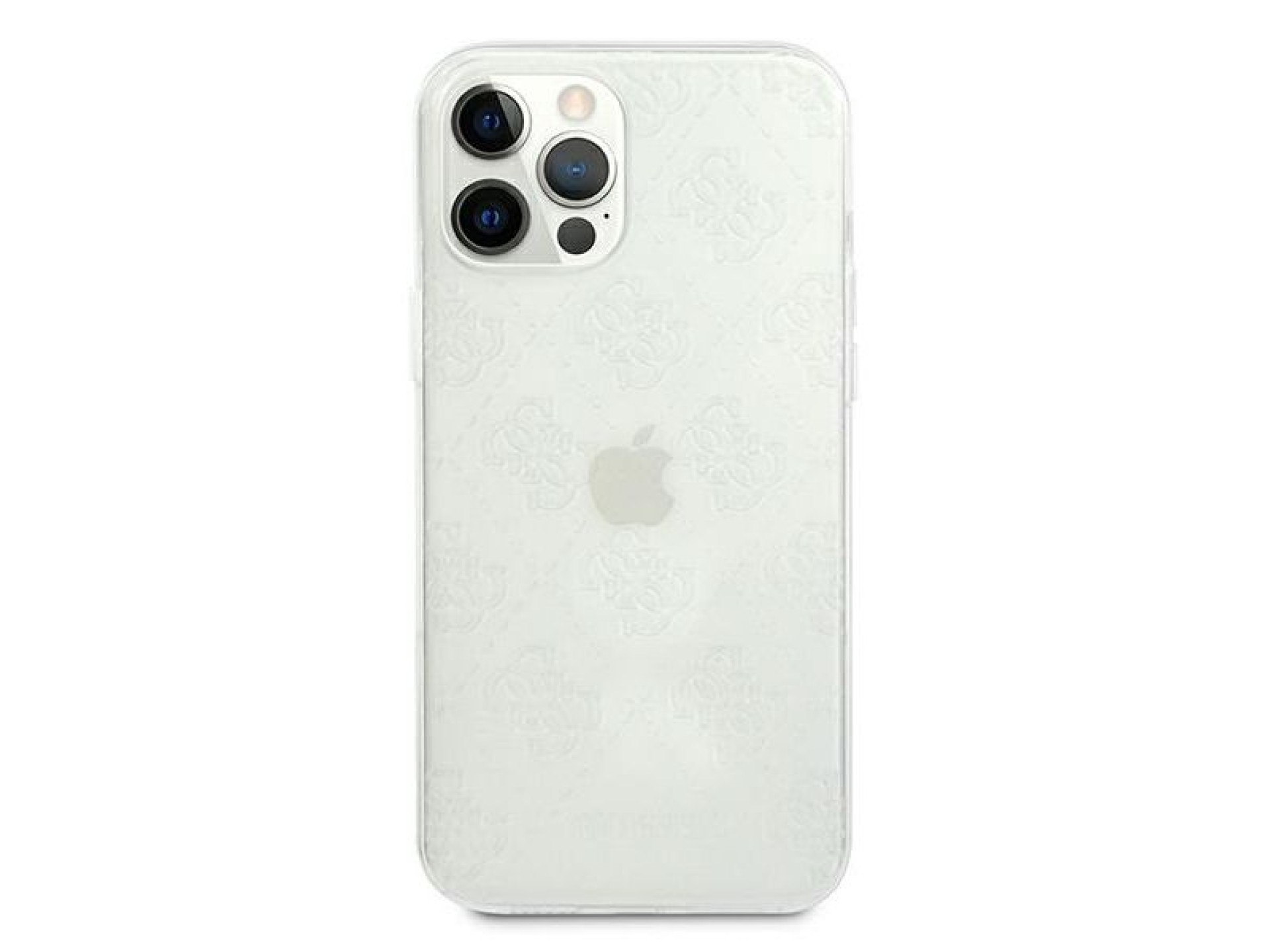 Capa rígida transparente Guess GUHCP12L3D4GTR para iPhone 12 Pro Max 6.7