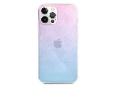 Guess 4G 3D Pattern Collection Case for iPhone 12 Pro Max - Blue and Pink Guess 4G 3D Pattern Collection Case for iPhone 12 Pro Max - Blue and Pink