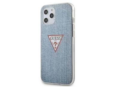 Guess GUHCP12LPCUJULLB iPhone 12 Pro Max 6.7" blue/light blue hardcase Jeans Collection Guess GUHCP12LPCUJULLB iPhone 12 Pro Max 6.7" blue/light blue hardcase Jeans Collection