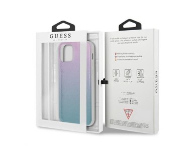 Guess 4G 3D Pattern Collection Case for iPhone 12 Pro Max - Blue and Pink Guess 4G 3D Pattern Collection Case for iPhone 12 Pro Max - Blue and Pink