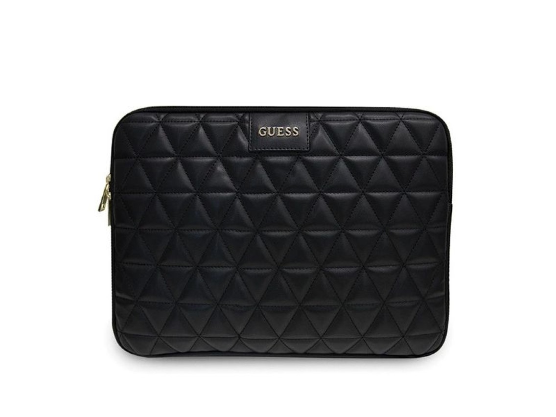 Guess Quilted cover for a 13" laptop - black