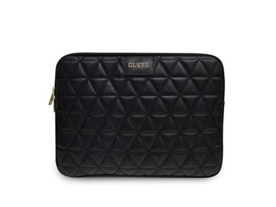 Capa acolchoada Guess para laptop de 13" - preta Capa acolchoada Guess para laptop de 13" - preta