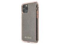 Funda rígida rosa/rosa con purpurina Guess GUHCN58PCGLPI para iPhone 11 Pro Funda rígida rosa/rosa con purpurina Guess GUHCN58PCGLPI para iPhone 11 Pro