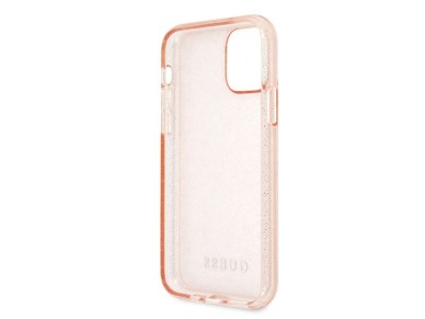 Guess GUHCN58PCGLPI iPhone 11 Pro pink/pink hard case Glitter Guess GUHCN58PCGLPI iPhone 11 Pro pink/pink hard case Glitter