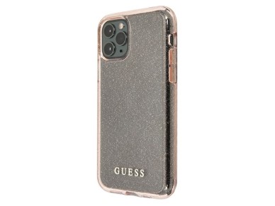 Guess GUHCN58PCGLPI iPhone 11 Pro pink/pink hard case Glitter Guess GUHCN58PCGLPI iPhone 11 Pro pink/pink hard case Glitter
