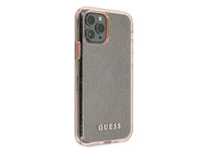 Guess GUHCN58PCGLPI iPhone 11 Pro pink/pink hard case Glitter Guess GUHCN58PCGLPI iPhone 11 Pro pink/pink hard case Glitter