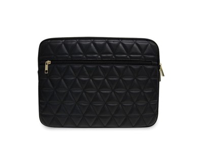 Capa acolchoada Guess para laptop de 13" - preta Capa acolchoada Guess para laptop de 13" - preta