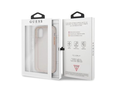 Guess GUHCN58PCGLPI iPhone 11 Pro pink/pink hard case Glitter Guess GUHCN58PCGLPI iPhone 11 Pro pink/pink hard case Glitter