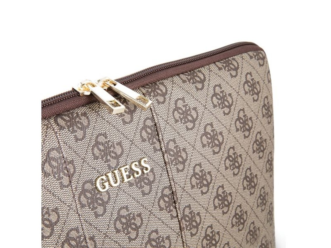 Guess Uptown case for a 13" laptop - brown